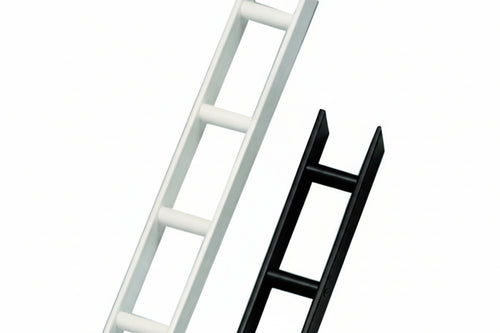 Cremagliera Portamensole- - Mm.1600X22 Nero - 2 Pezzi Frasan