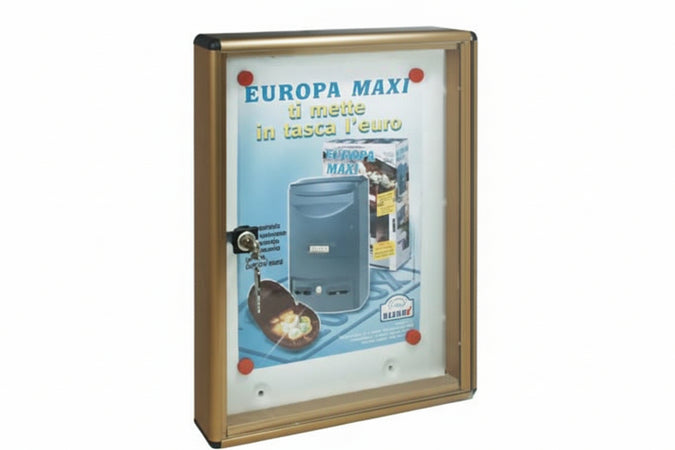 Bacheca Porta Avvisi Per Interni Cm.30X5X40H.- - Cm.30X5X40H. - Alubox