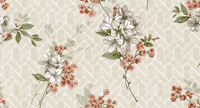 Tovagliato In Pvc Fantastik 1255-2 Rotolo Cm.140 (H) X 20 Mt (L)