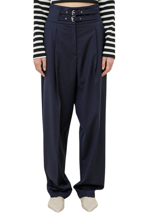 MEIMEIJ Pantalone Donna con cintura da donna