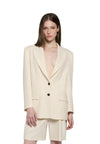 Simona Corsellini BLAZER Donna SIMONA CORSELLINI gessato nero da donna