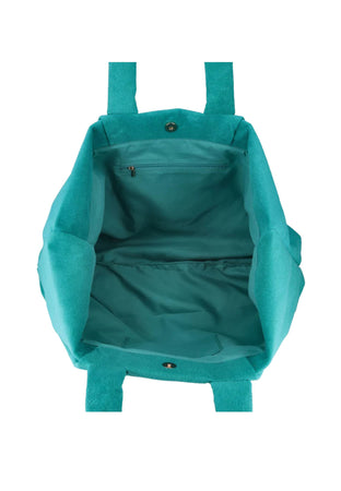 LE PANDORINE Borsa Donna Le Pandorine Sponge Bag Blu Jeans da donna