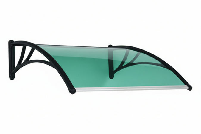 Pensilina In Policarbonato Trasparente- - Cm.120X100X28H. - Vette