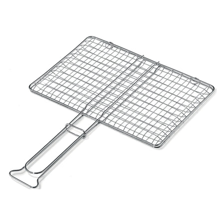 Graticola Doppia In Acciaio Cm 27 X 37 - Ompagrill