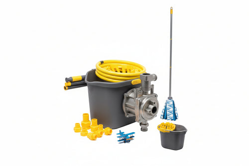 Set Completo Lavapavimenti Lt.12 - 4 Pezzi Apex