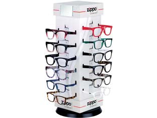 Espositore Occhiali Lettura Pz.24- - Cm.24X24X55H. - 31Z-Pd-24Rg - 1 Pezzi Zippo