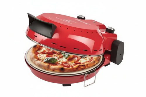 Forno Pizza Fp50 Ø Cm.31 1800W- - Colore Rosso - 1 Pezzi Girmi