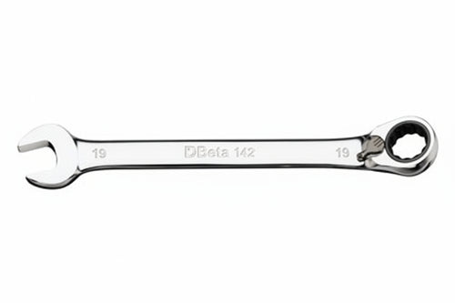 Chiavi Combinate A Cricchetto Cromate Art.142- - Mm.7X7 - 1 Pezzi Beta