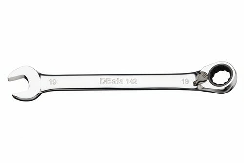 Chiavi Combinate A Cricchetto Cromate Art.142- - Mm.17X17 - 1 Pezzi Beta