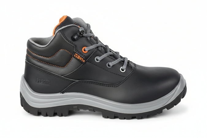 Scarpa Alta Basic In Pelle Idrorepellente 7243Nc S3- - Nâ°43 - 1 Pezzi Beta
