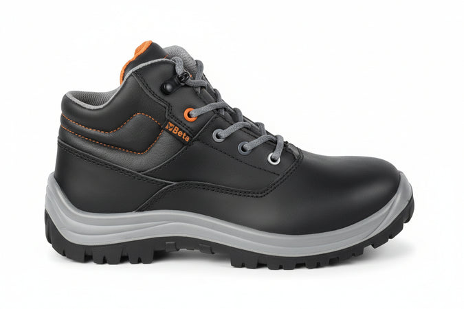 Scarpa Alta Basic In Pelle Idrorepellente 7243Nc S3- - Nâ°45 - 1 Pezzi Beta