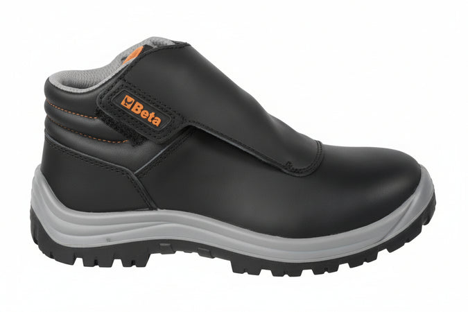 Scarpa Alta Basic In Pelle Idrorepellente 7245Nb S3- - Nâ°44 - 1 Pezzi Beta