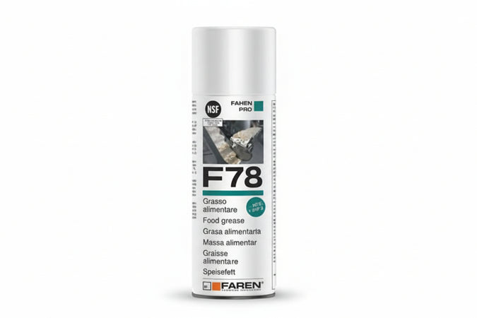 Grasso Spray Alimentare F78- - Ml.400 - 12 Pezzi Faren