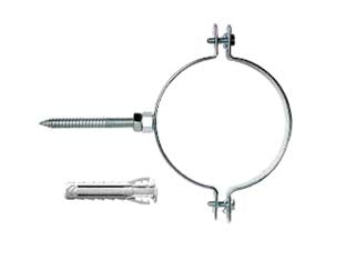 Collarini In Acciaio Zincato Cpe-Sl V- - Ø Mm.140 - 5 Busta Fischer