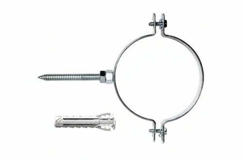 Collarini In Acciaio Zincato Cpe-Sl V- - Ø Mm.140 - 5 Busta Fischer