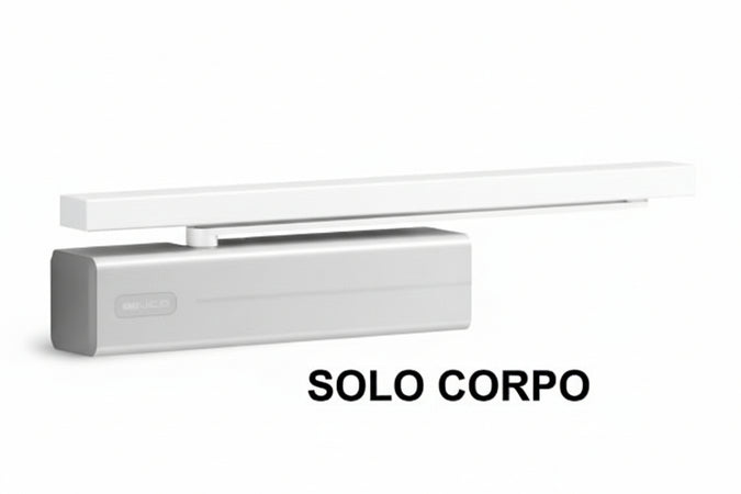 Chiudiporta Aereo Serie Dc340- - Nero Ral9005 (Dc340D9005) - 1 Pezzi Assa Abloy