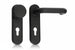 Coppia Maniglia E Pomolo Fisso Con Foro Cil. Per Man. Antip. 07070240- - (07070240) - 1 Pezzi Cisa