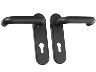 Coppia Maniglie Con Foro Cilindro Per Maniglioni Antipanico 07070260- - (07070260) - 1 Pezzi Cisa