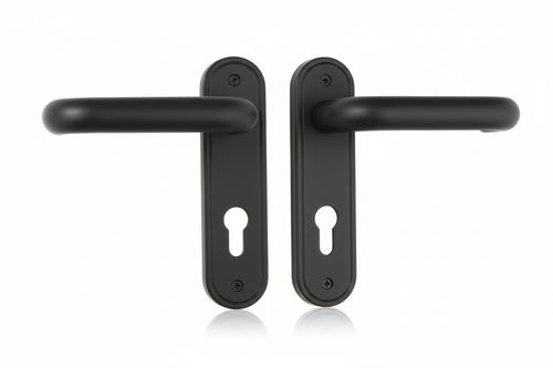 Coppia Maniglie Con Foro Cilindro Per Maniglioni Antipanico 07070260- - (07070260) - 1 Pezzi Cisa