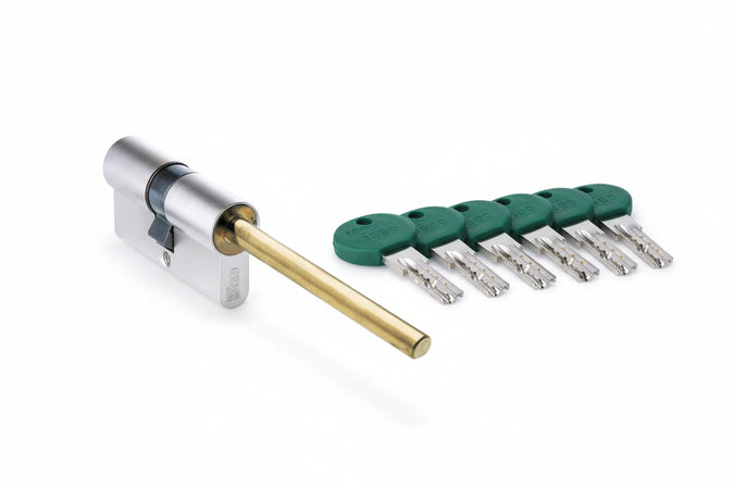 Cilindro Europeo Doppio Profilo R700 Per Pomolo 82R76- - Mm.90 Decentrato (30+60) (82R76D0609C.H526) - 1 Pezzi Iseo