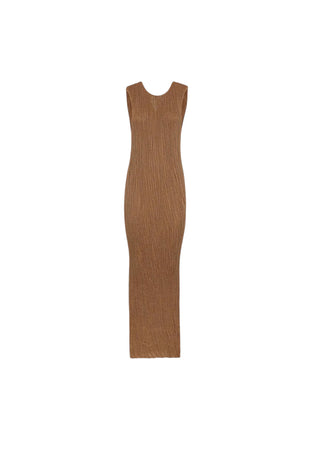 AKEP Vestito lungo costine Donna lurex da donna