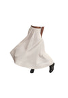 AKEP Gonna lunga a ruota Donna con elastico in vita da donna