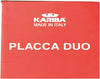 Placca Di Comando Monolith Doppio Tasto Bianca Kariba