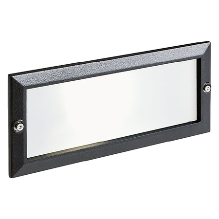 Segnapasso Incasso Rettangolare Aperto 'Escape' E27 - 10 W - Bianco - Sovil