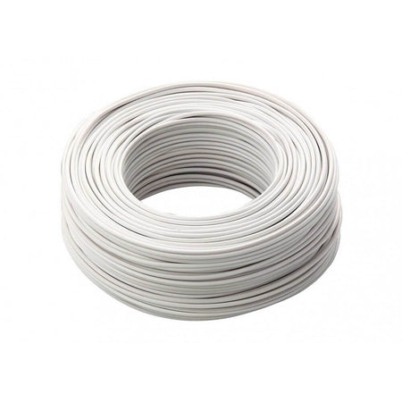 Cavo Unifilare Antifiamma - 2,5 Mmq Bianco - 100 Metri