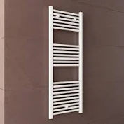 Termoarredo Elettrico H 1385 Mm Con Termostato- Bianco L. 400 Mm - W 500- Aton- Pezzi 1