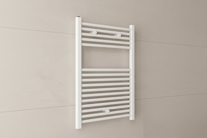 Termoarredo Elettrico H. 700 Mm Con Termostato- Bianco L. 500 Mm - W 400- Aton- Pezzi 1
