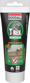 Soudal Adesivo Di Montaggio ''T-Rex'' Effetto Ventosa Ml. 200 - Bianco 10.00 Pz