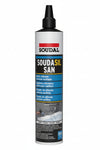 Soudal Silicone Acetico Per Sanitari ''Soudasil San'' Ml. 300 - Trasparente 12.00 Pz