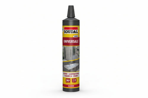 Soudal Silicone Acetico Universale Ml. 280 - Bianco 12.00 Pz