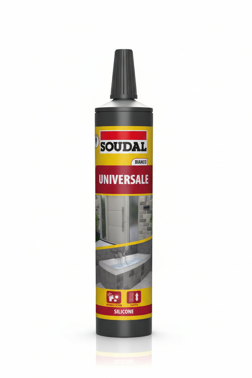Soudal Silicone Acetico Universale Ml. 280 - Testa Di Moro Ral 8017 12.00 Pz
