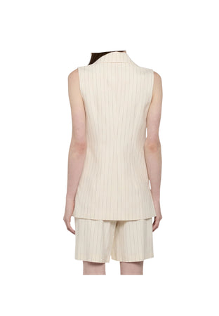 Simona Corsellini Gilet gessato Donna SIMONA CORSELLINI doppiopetto da donna