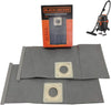 Sacchetti Raccoglipolvere In Stoffa Per Bidone Aspiratutto Lt. 20 - Black Decker