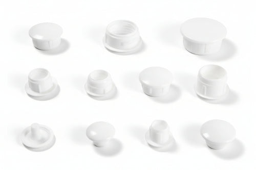 Sc Copriforo Plastica Bianco D 5 Mm 50 Pz- 5,0 Pz