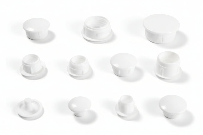Sc Copriforo Plastica Bianco D 5 Mm 50 Pz- 5,0 Pz