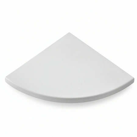 Mensola Angolo Squadrata Bianca 50X50X1,8 Cm- 5,0 Pz