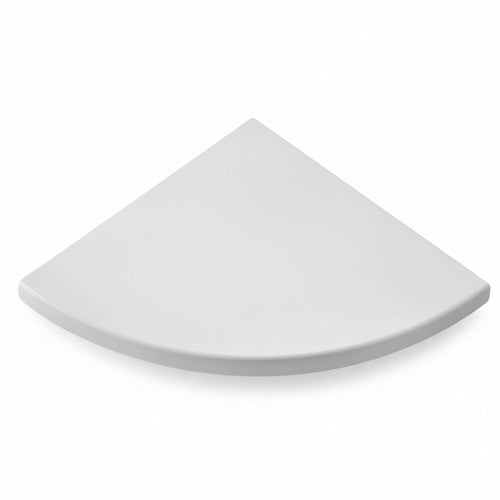 Mensola Angolo Squadrata Bianca 50X50X1,8 Cm- 5,0 Pz