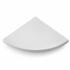 Mensola Angolo Squadrata Bianca 35X35X1,8 Cm- 5,0 Pz