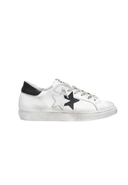 2-STAR Sneakers Donna 2-star Prime Star Argento e Nero da donna