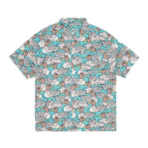 IRIEDAILY Camicia MM Uomo Iriedaily Resorio GreyBlue da uomo