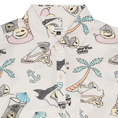 IRIEDAILY Camicia MM Uomo Iriedaily Resort Beach da uomo