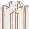 THINKING MU Camicia Adulto unisex Thinking Mu Jim Brown striped da uomo