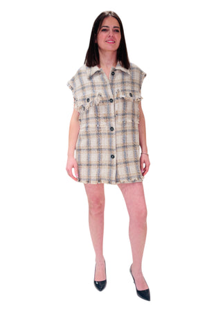 GAELLE Gilet over in boucle Donna Gaelle da donna