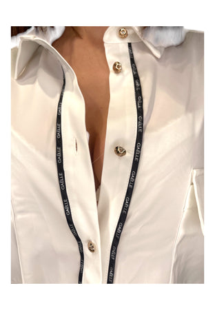 GAELLE Camicia over in raso Donna Gaelle da donna