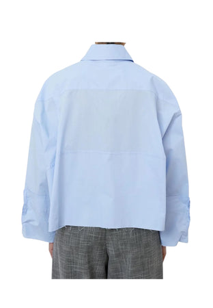 MEIMEIJ Camicia crop Donna sfrangiata da donna