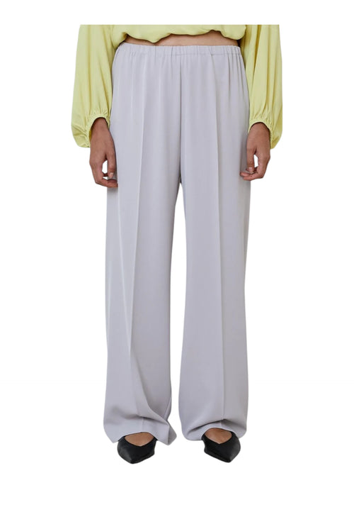 MEIMEIJ Pantalone palazzo Donna con elastico da donna